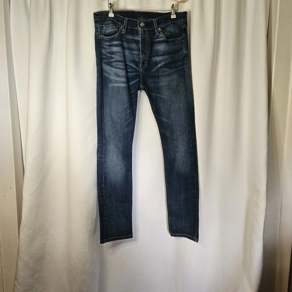 Levi's 510 Skinny Fit Jeans Mens 33x32 Blue  Medium Wash Denim